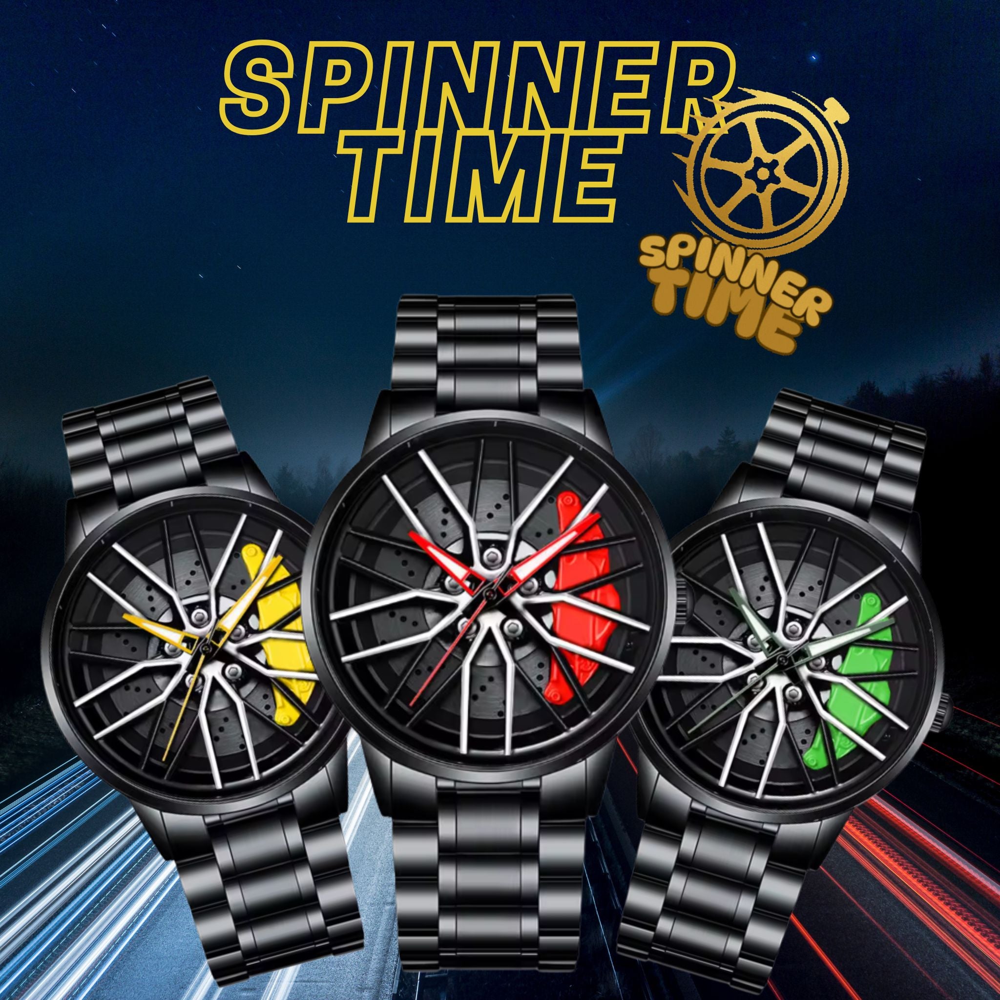 Reloj Giratorio - SpinnerTime
