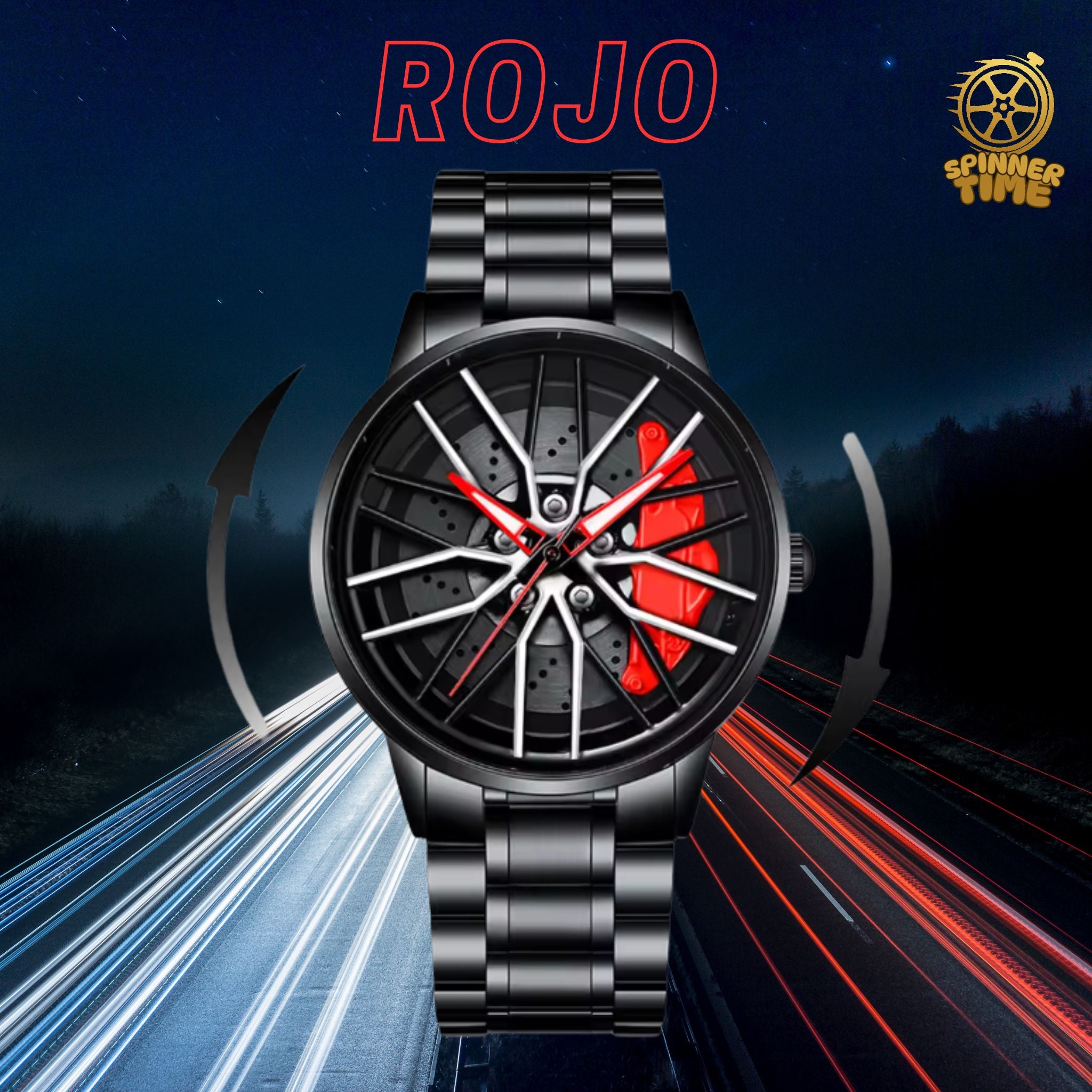 Reloj Giratorio - SpinnerTime