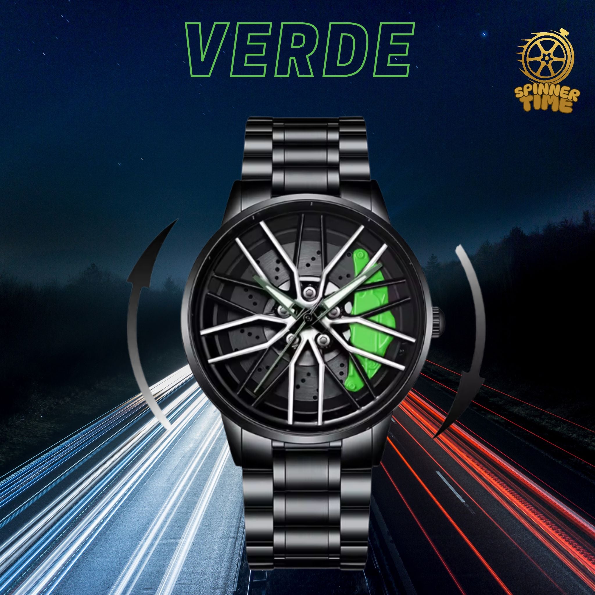 Reloj Giratorio - SpinnerTime