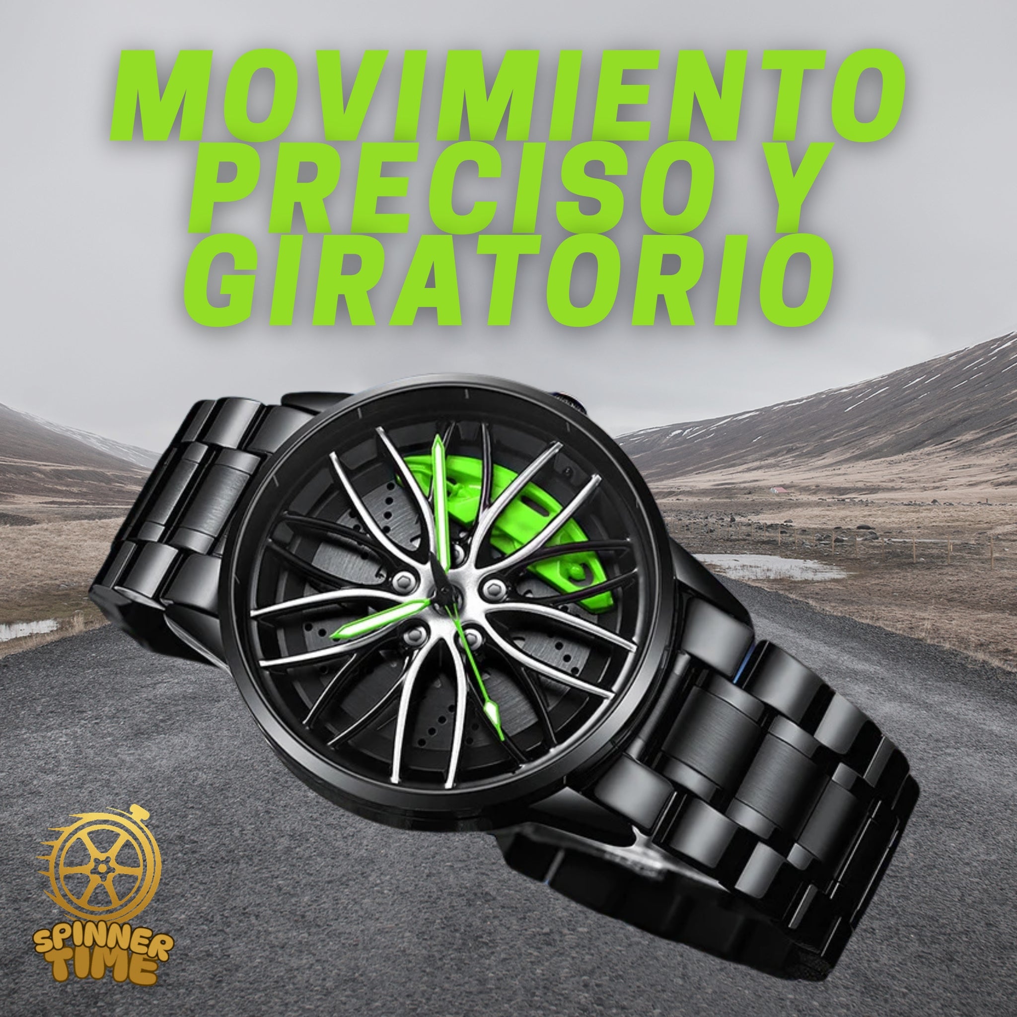 Reloj Giratorio - SpinnerTime